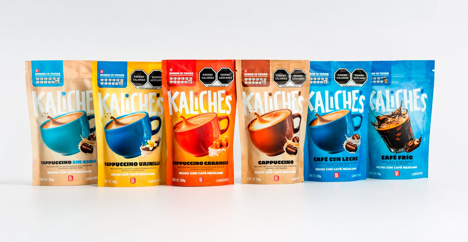 Línea completa de productos en polvo Kaliche's